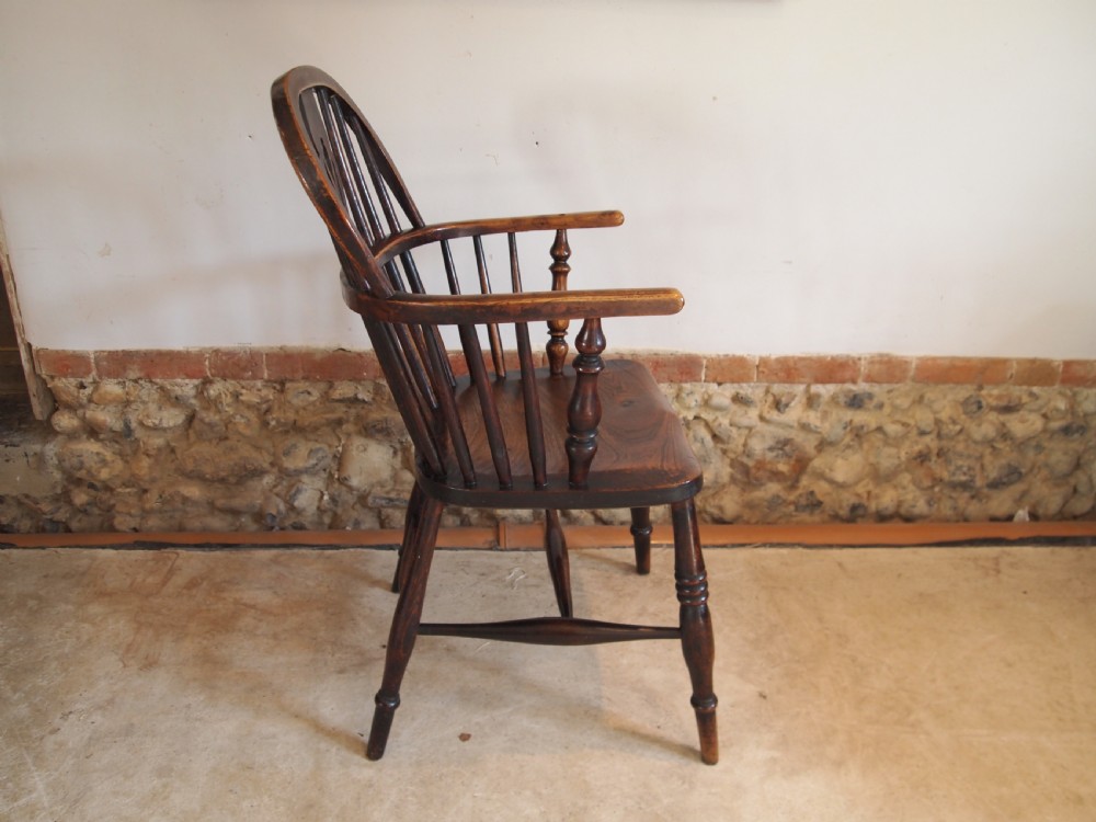 Chair Windsor Ash and Elm Early Victorian Lincolnshire c1840 View IX