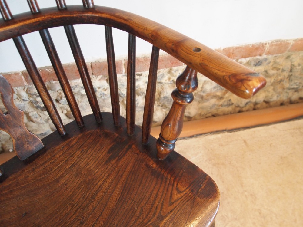Chair Windsor Ash and Elm Early Victorian Lincolnshire c1840 View XI