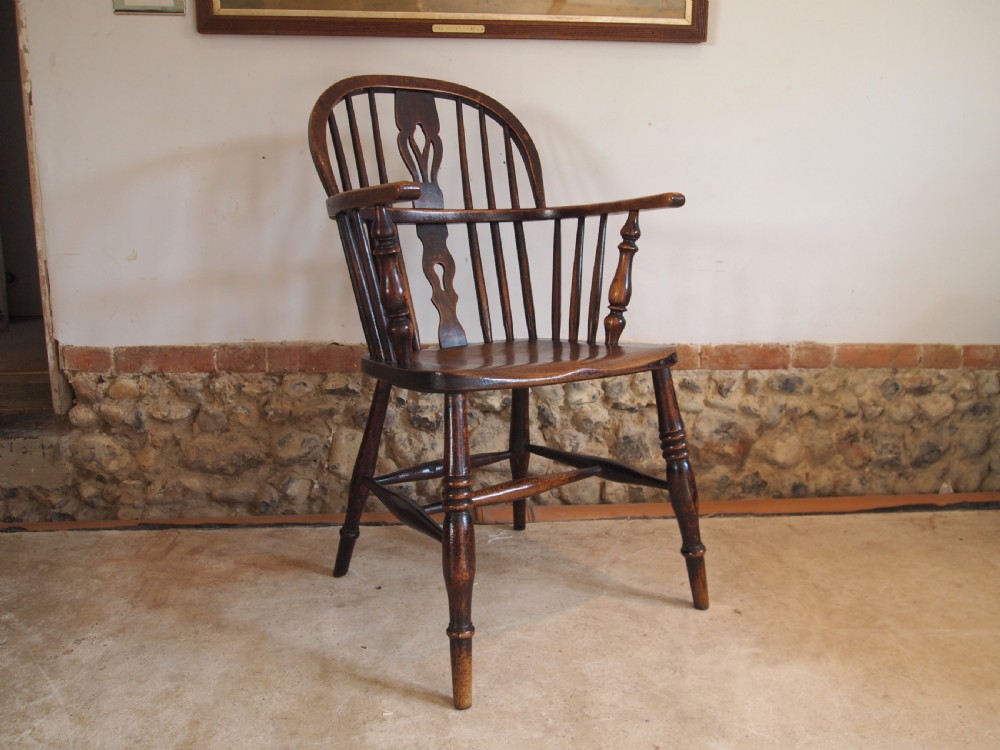 Chair Windsor Ash and Elm Early Victorian Lincolnshire c1840 View XII