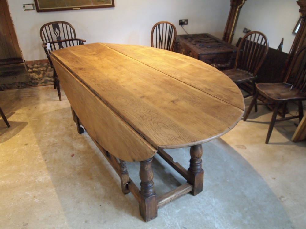 Table Oak Wake or Hunt table dining farmhouse refectory c1930 View VII