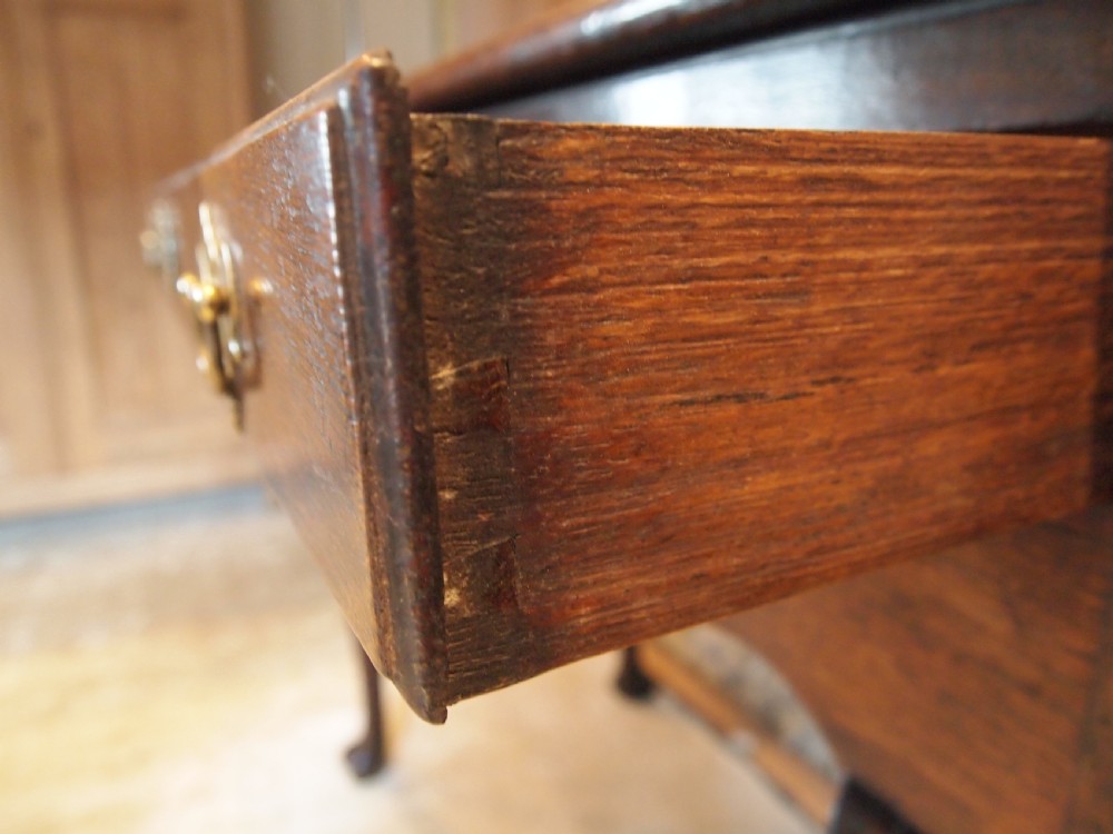 Dresser hall table George II Oak c1740 View IX