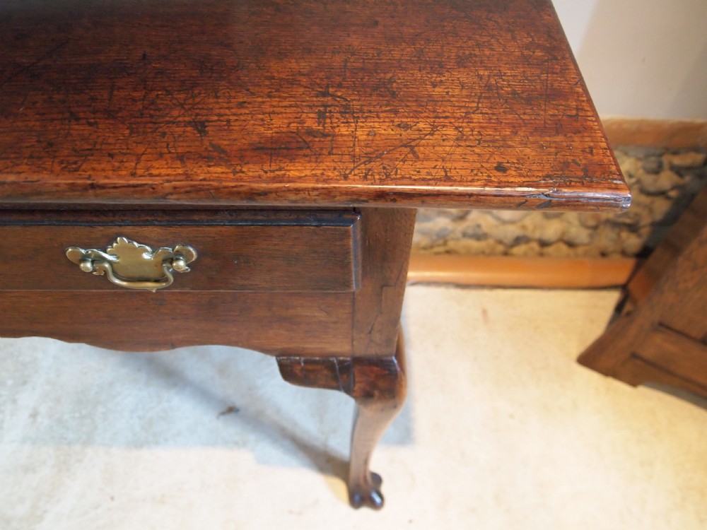Dresser hall table George II Oak c1740 View XI