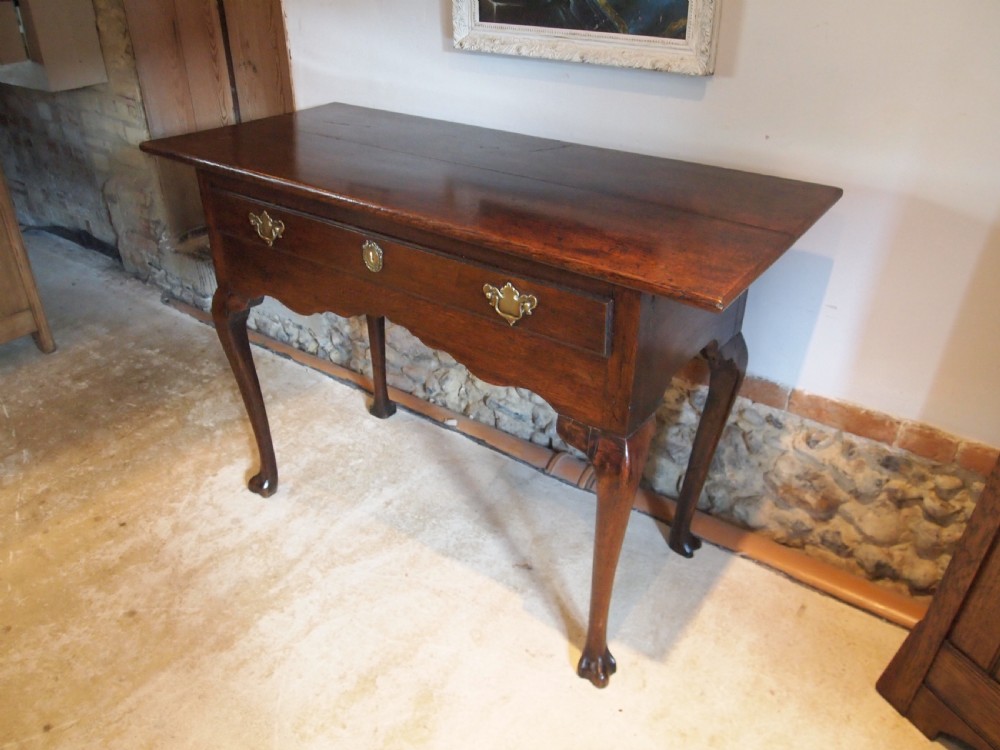 Dresser hall table George II Oak c1740 View XII