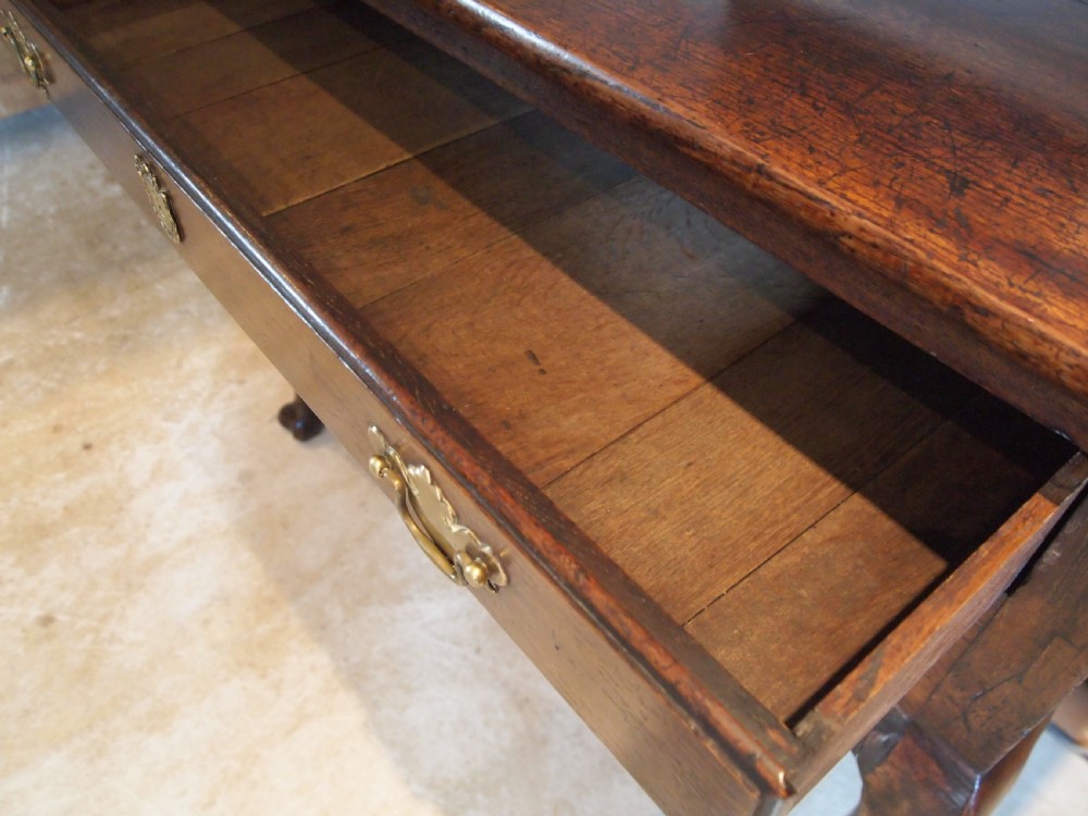 Dresser hall table George II Oak c1740 View XIII