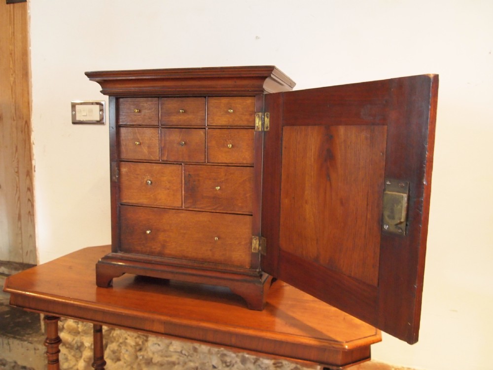 Chest of drawers rare George III spice c1780 View III