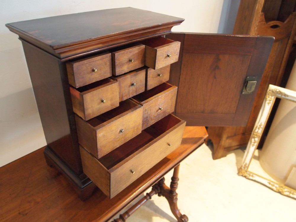 Chest of drawers rare George III spice c1780 View V