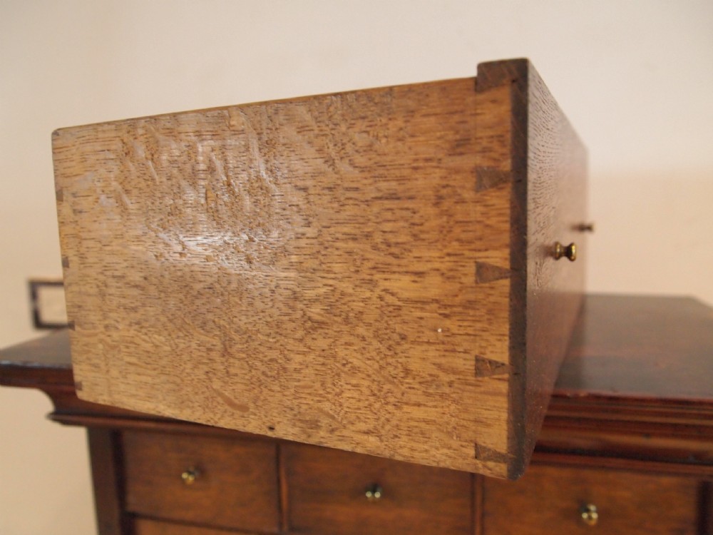 Chest of drawers rare George III spice c1780 View VI