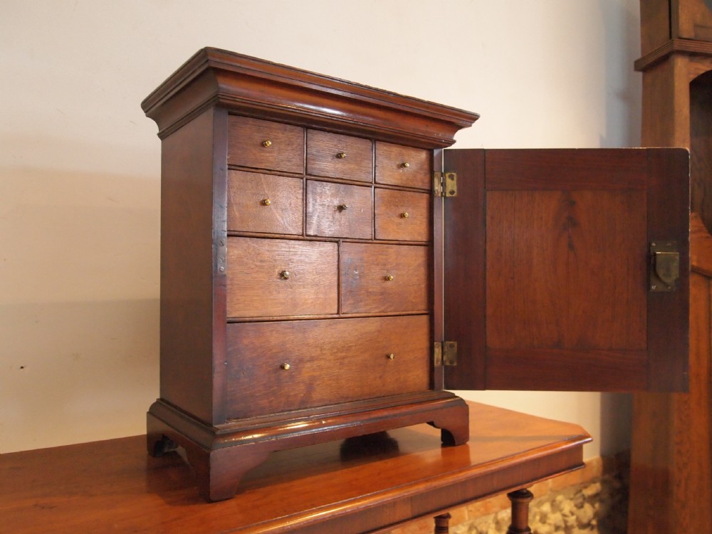 Chest of drawers rare George III spice c1780 View VIII
