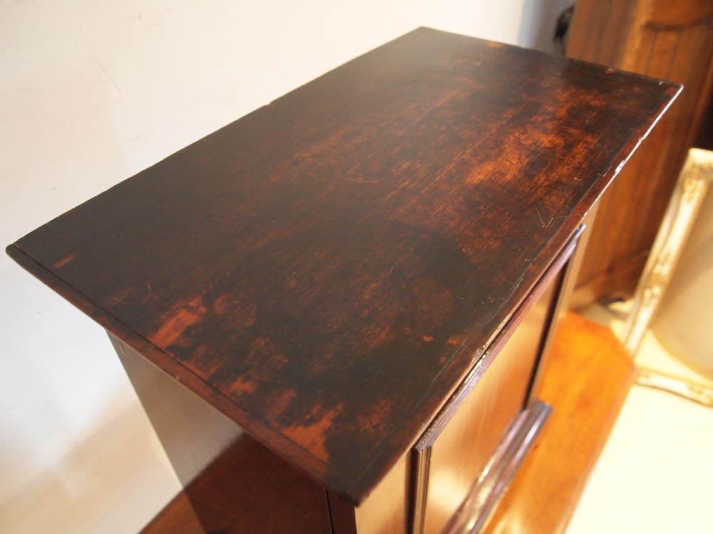 Chest of drawers rare George III spice c1780 View X