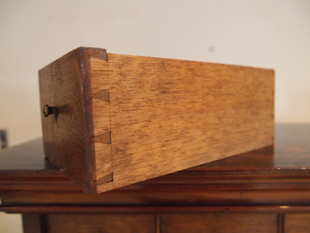 Chest of drawers rare George III spice c1780 View XI