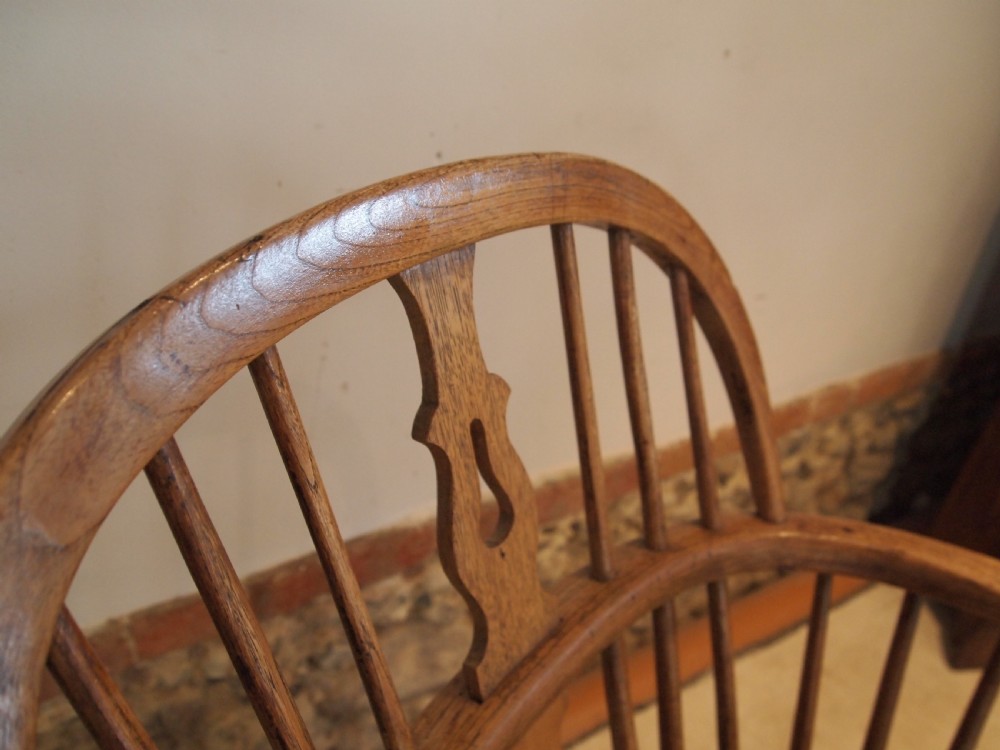 Chair George IV Windsor Ash and Elm armchair c1825 View IV