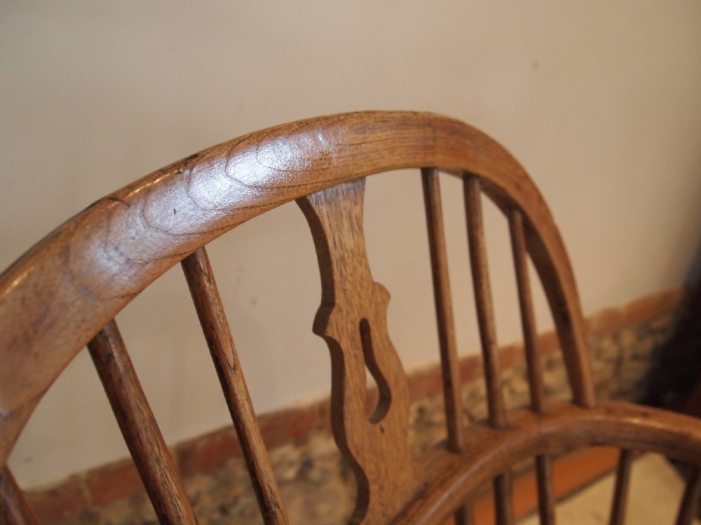 Chair George IV Windsor Ash and Elm armchair c1825 View VII