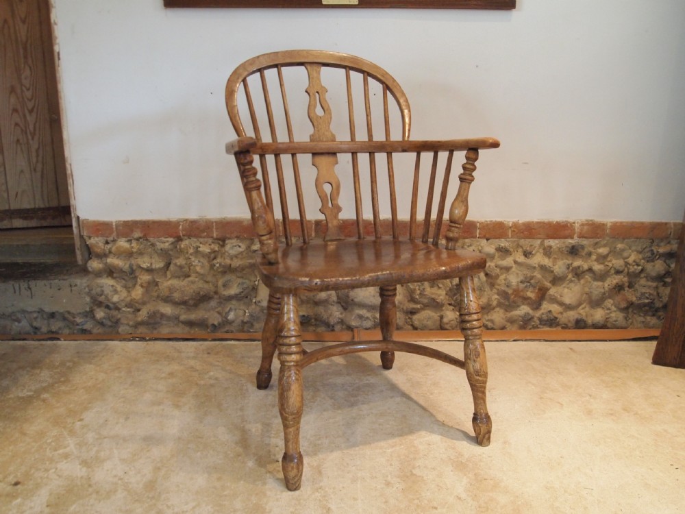 Chair George IV Windsor Ash and Elm armchair c1825 View VIII