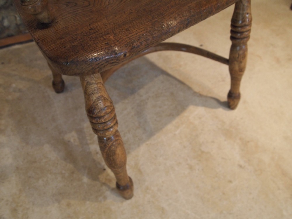 Chair George IV Windsor Ash and Elm armchair c1825 View XI