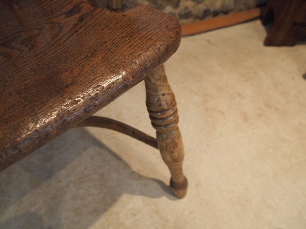 Chair George IV Windsor Ash and Elm armchair c1825 View XII