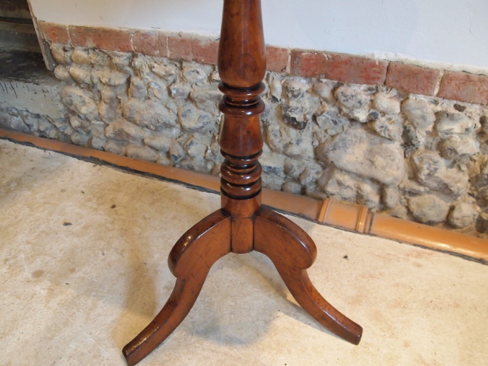 Table hall lamp side console wine George III tilt top Mahogany c1790 View IV