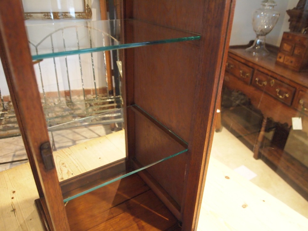 Cabinet shop display haberdashery Victorian Mahogany c1890 View VII