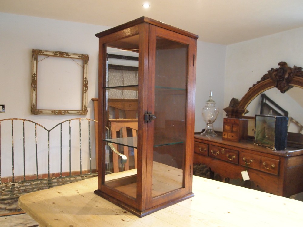 Cabinet shop display haberdashery Victorian Mahogany c1890 View VIII