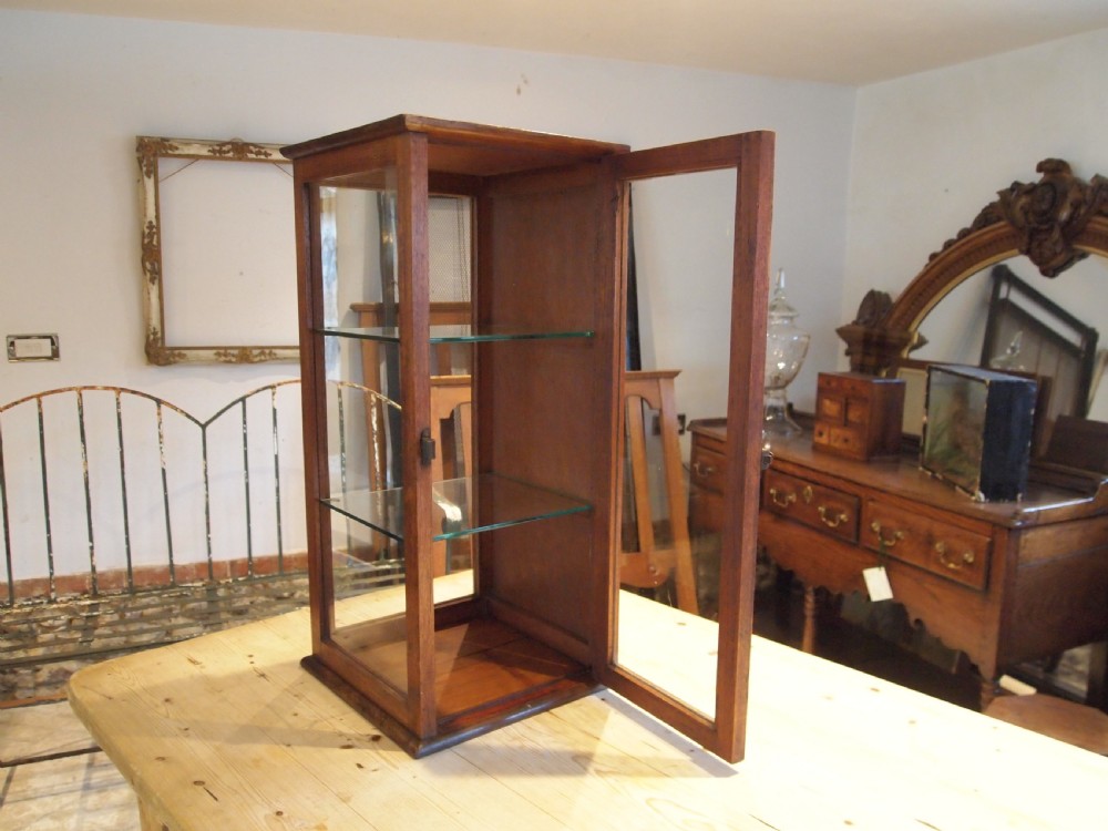 Cabinet shop display haberdashery Victorian Mahogany c1890 View X