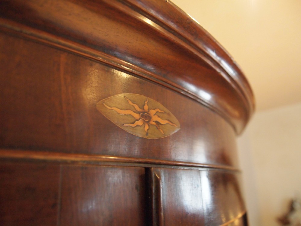 Cupboard Cabinet corner fine George III Mahogany c1780 View VII