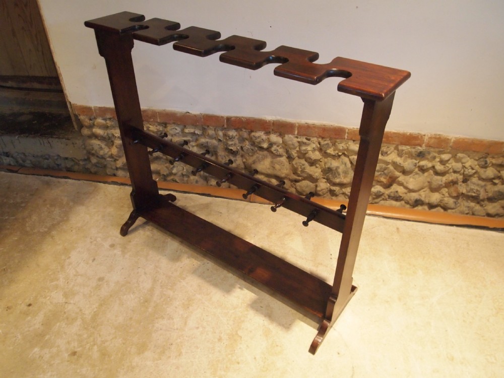 Boot rack outstanding rare George IV Mahogany c1825