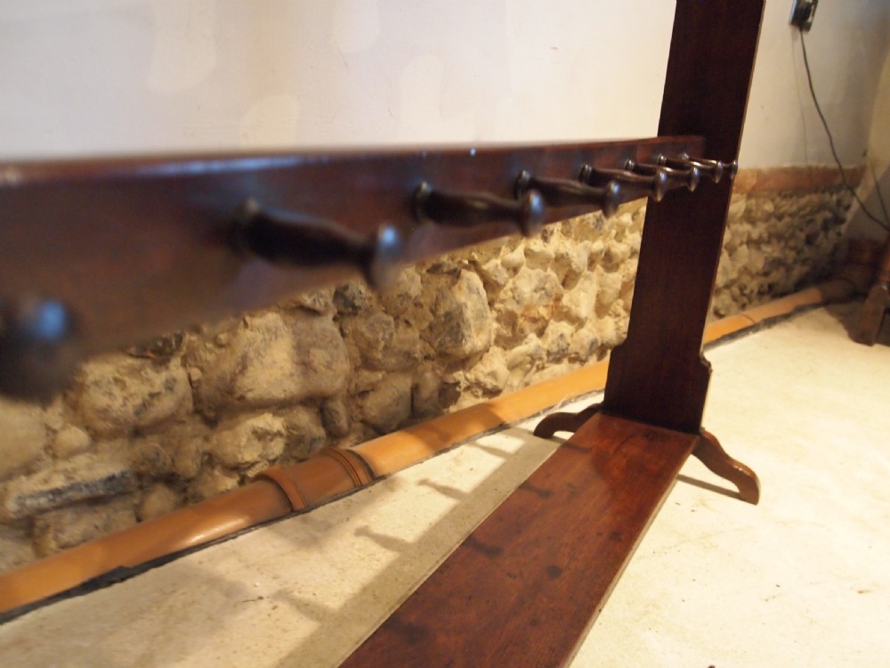 Boot rack outstanding rare George IV Mahogany c1825 View IV