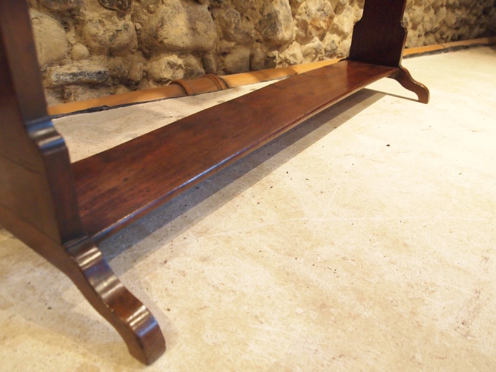 Boot rack outstanding rare George IV Mahogany c1825 View XI