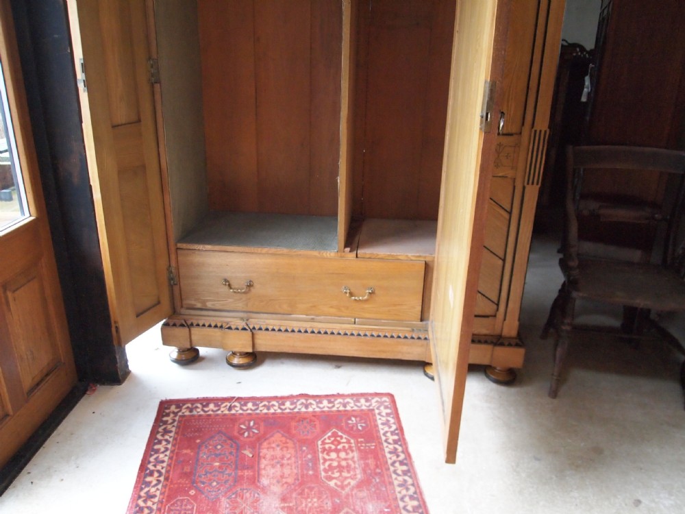 Bedroom suite Arts and Crafts Stunning Ash Pugin Gothic c1870 View XII