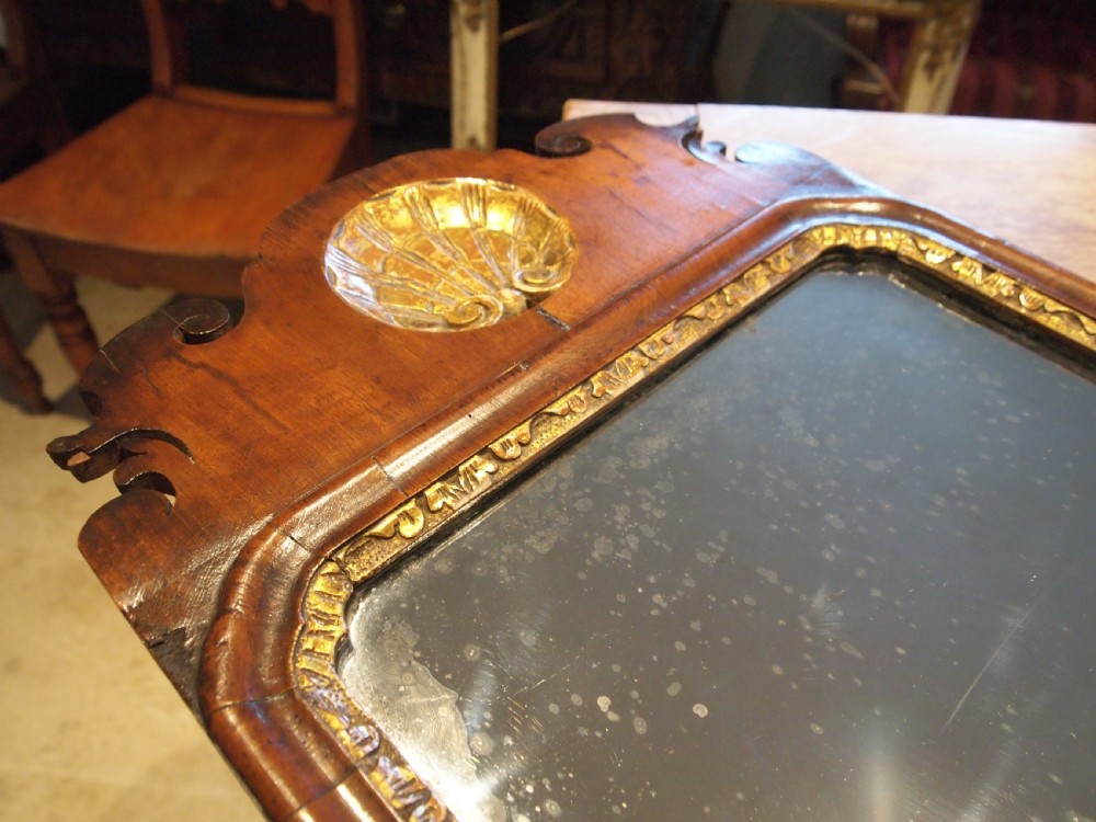 Mirror George II Walnut c1740 View VII