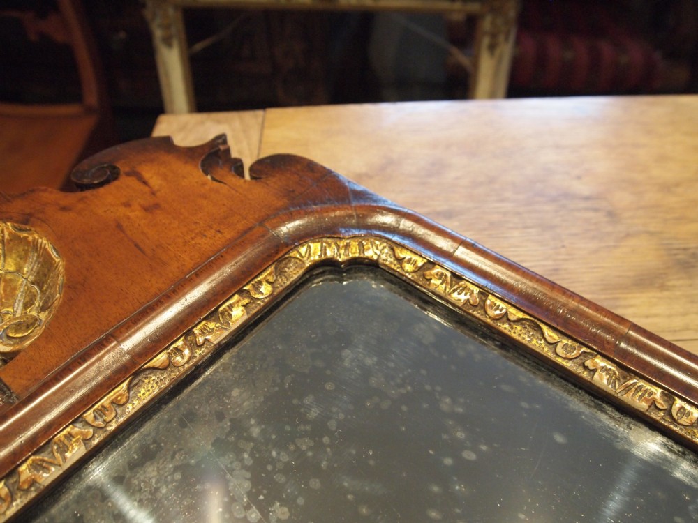 Mirror George II Walnut c1740 View XII