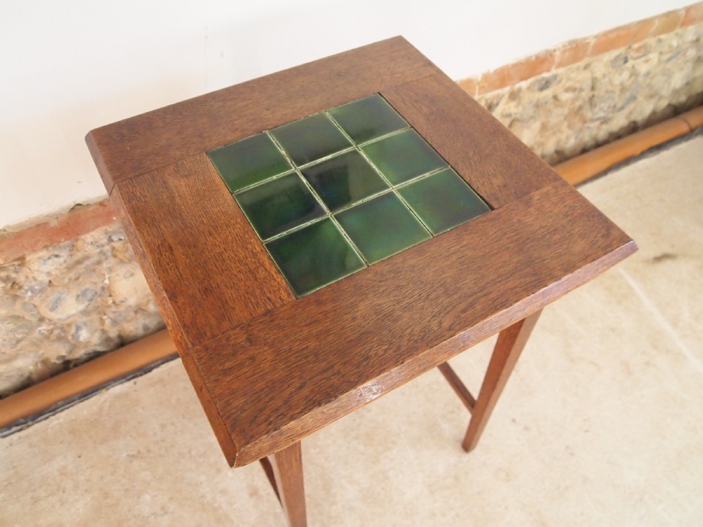 Table rare Arts and Crafts Oak Marsh, Jones and Cribb c1900