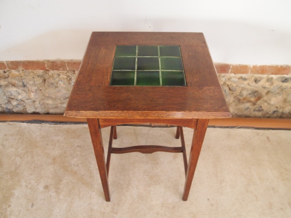 Table rare Arts and Crafts Oak Marsh, Jones and Cribb c1900 View IV
