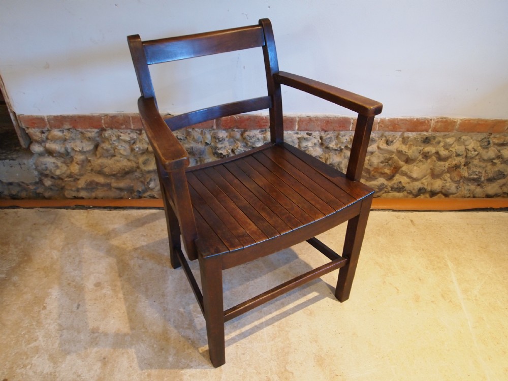 Chair Military Air Ministry Beech George VI c1940