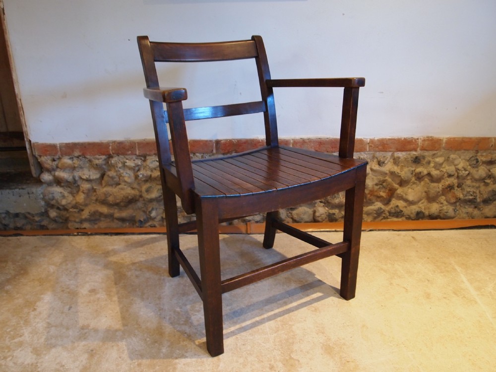Chair Military Air Ministry Beech George VI c1940 View VIII