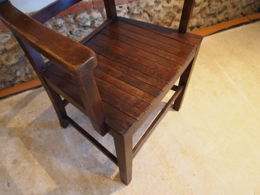 Chair Military Air Ministry Beech George VI c1940 View IX