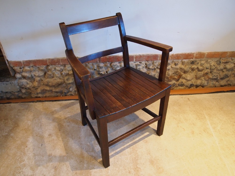 Chair Military Air Ministry Beech George VI c1940 View X