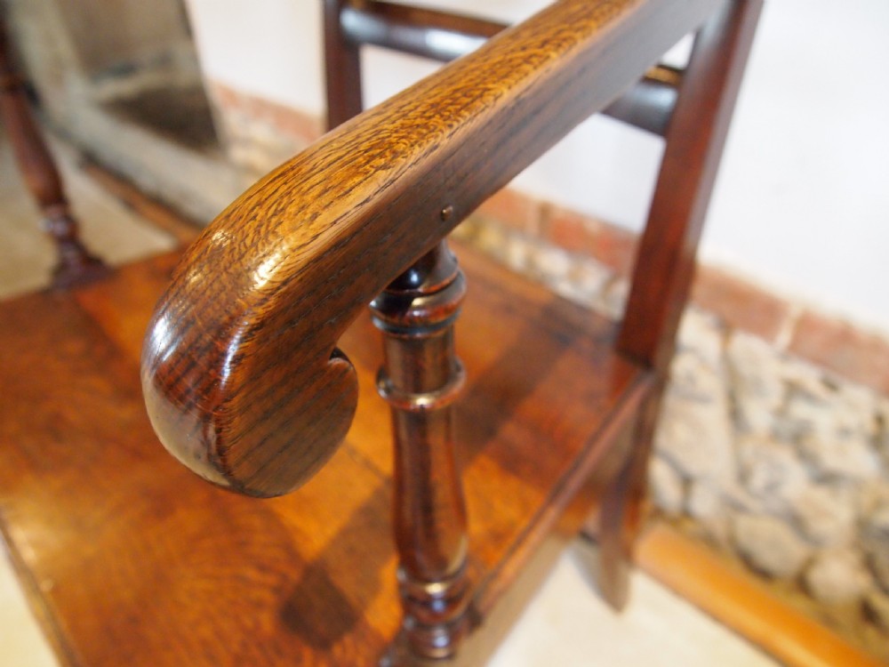 Chair Welsh Oak attributed to Wheeler Narberth c1850 View V