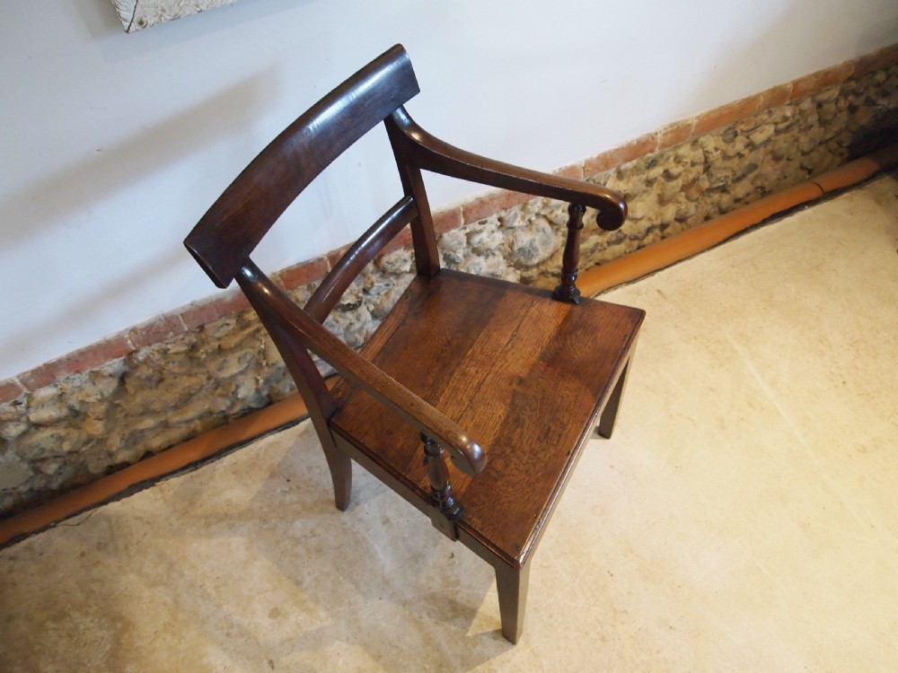 Chair Welsh Oak attributed to Wheeler Narberth c1850 View VI