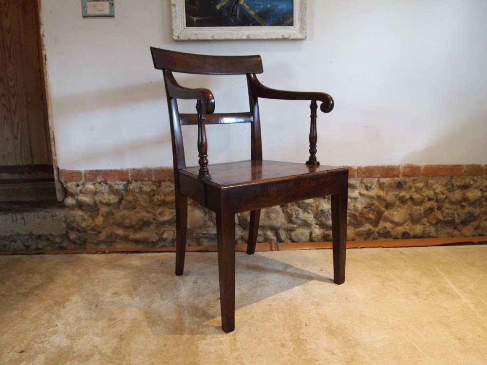 Chair Welsh Oak attributed to Wheeler Narberth c1850 View VIII
