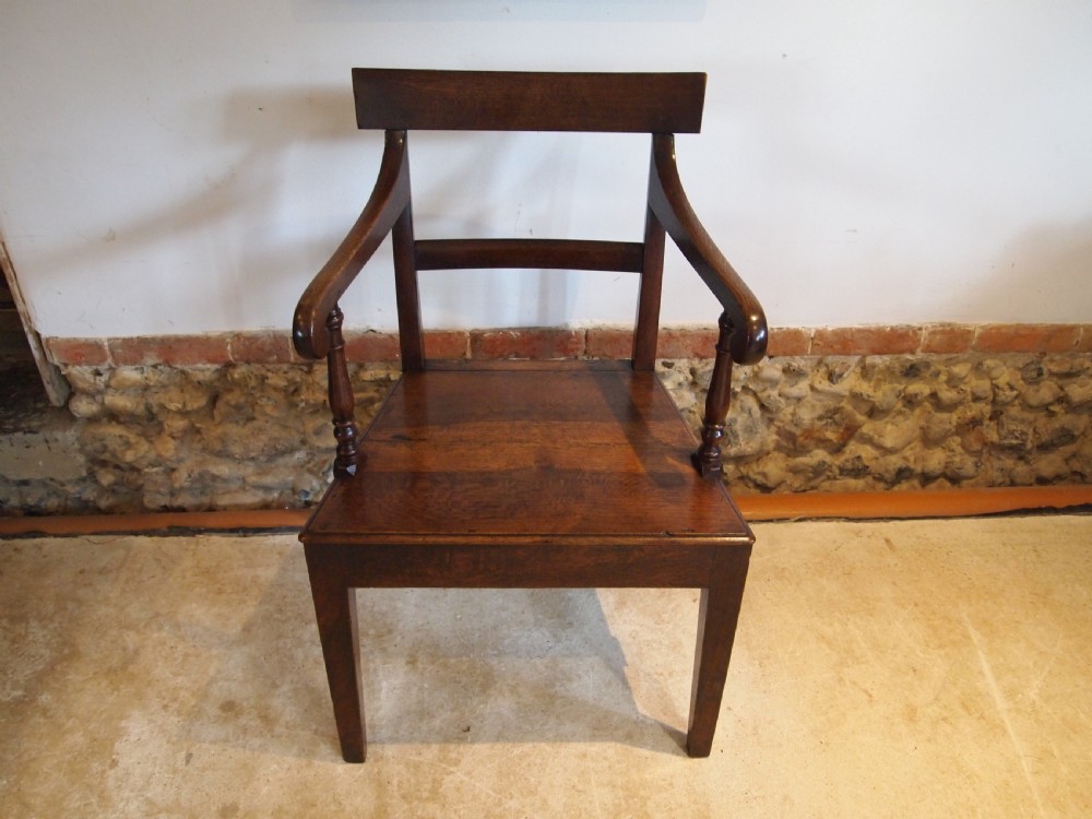 Chair Welsh Oak attributed to Wheeler Narberth c1850 View XI