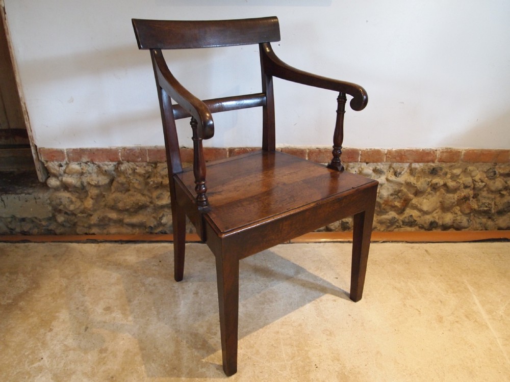 Chair Welsh Oak attributed to Wheeler Narberth c1850 View XII