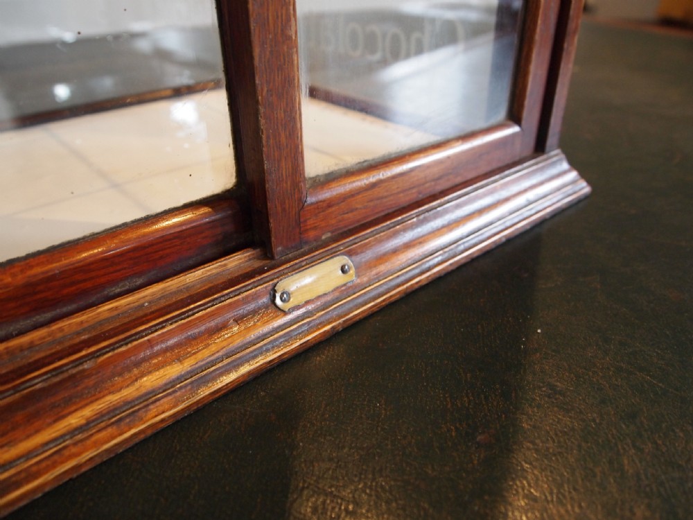 Cabinet shop display Cadbury's Chocolate Victorian c1890 View V