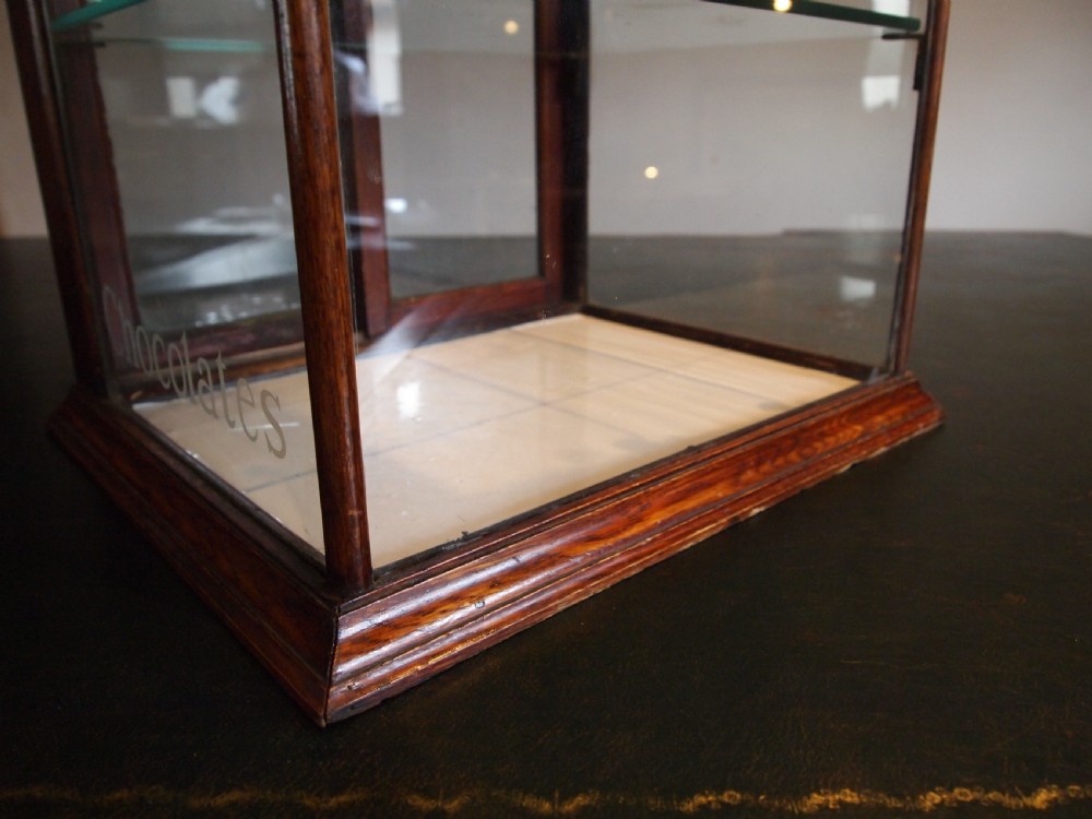 Cabinet shop display Cadbury's Chocolate Victorian c1890 View VI
