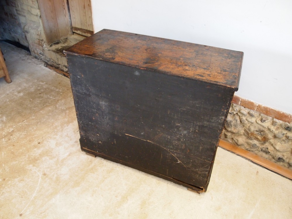 Chest of drawers rare Georgian engineers or carpenters chest c1790 View XIII