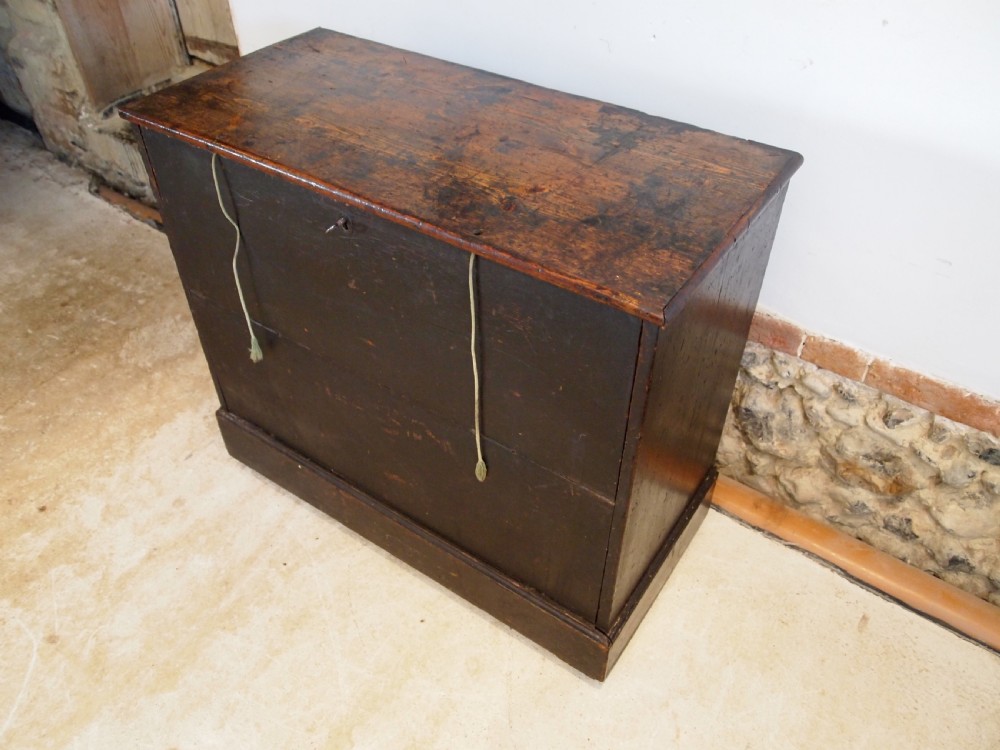 Chest of drawers rare Georgian engineers or carpenters chest c1790 View XV