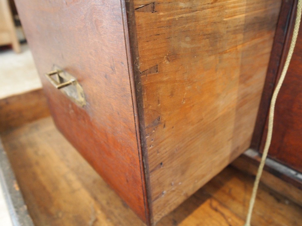 Chest of drawers rare Georgian engineers or carpenters chest c1790 View XVI