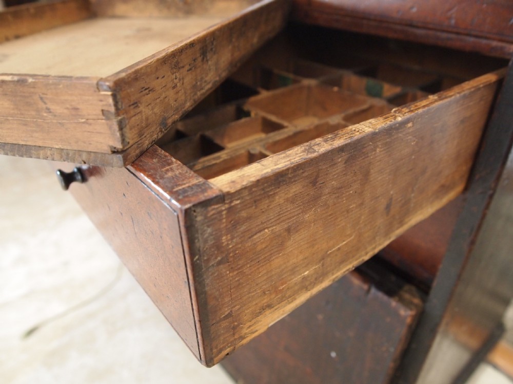 Chest of drawers rare Georgian engineers or carpenters chest c1790 View XIX