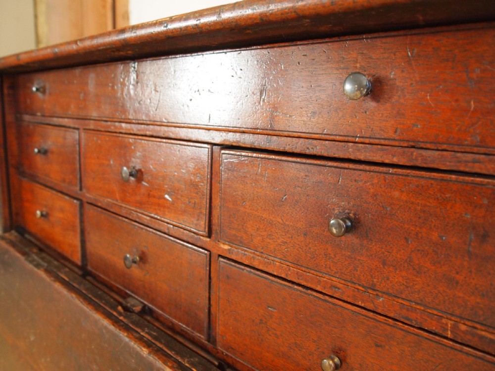 Chest of drawers rare Georgian engineers or carpenters chest c1790 View XXI