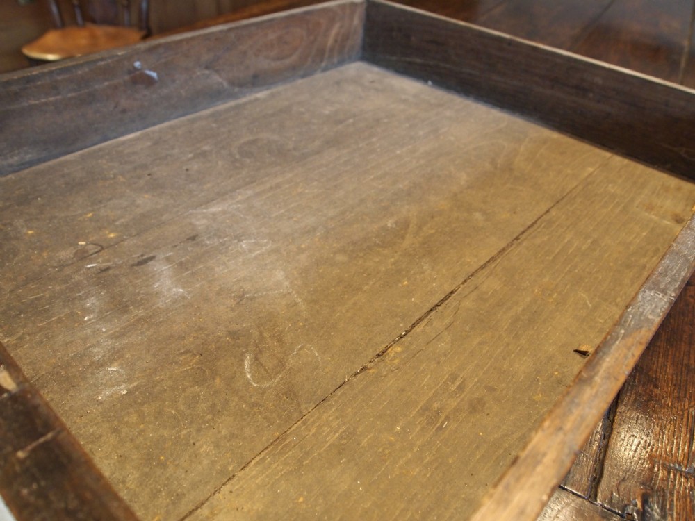 Table Rare Outstanding George III Ash refectory farmhouse dining c1790 View VII