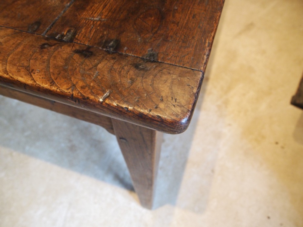 Table Rare Outstanding George III Ash refectory farmhouse dining c1790 View XII